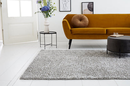 Vloerkleed Obbyo Chelsea Hoogpolig Grijs