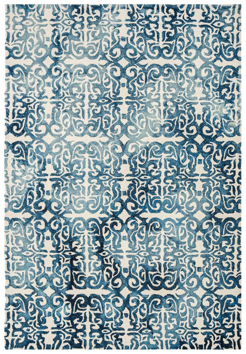 Laagpolig vloerkleed Easy Living Fresco Rug Blue