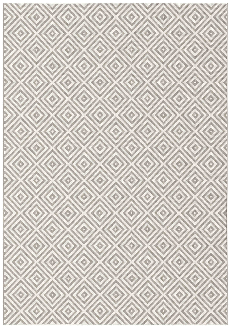 Laagpolig vloerkleed Easy Living Patio 17 Grey Jewel