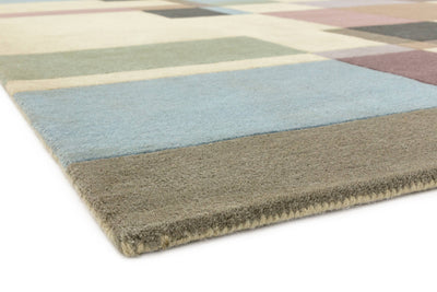 Laagpolig vloerkleed Easy Living Reef Blocks Pastel