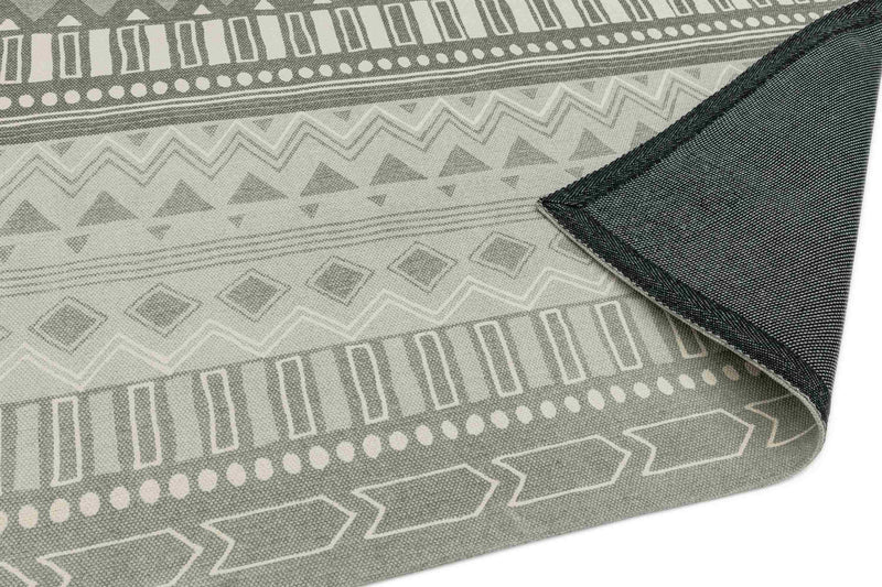 Laagpolig vloerkleed Easy Living Onix 10 Tribal Mix Grey