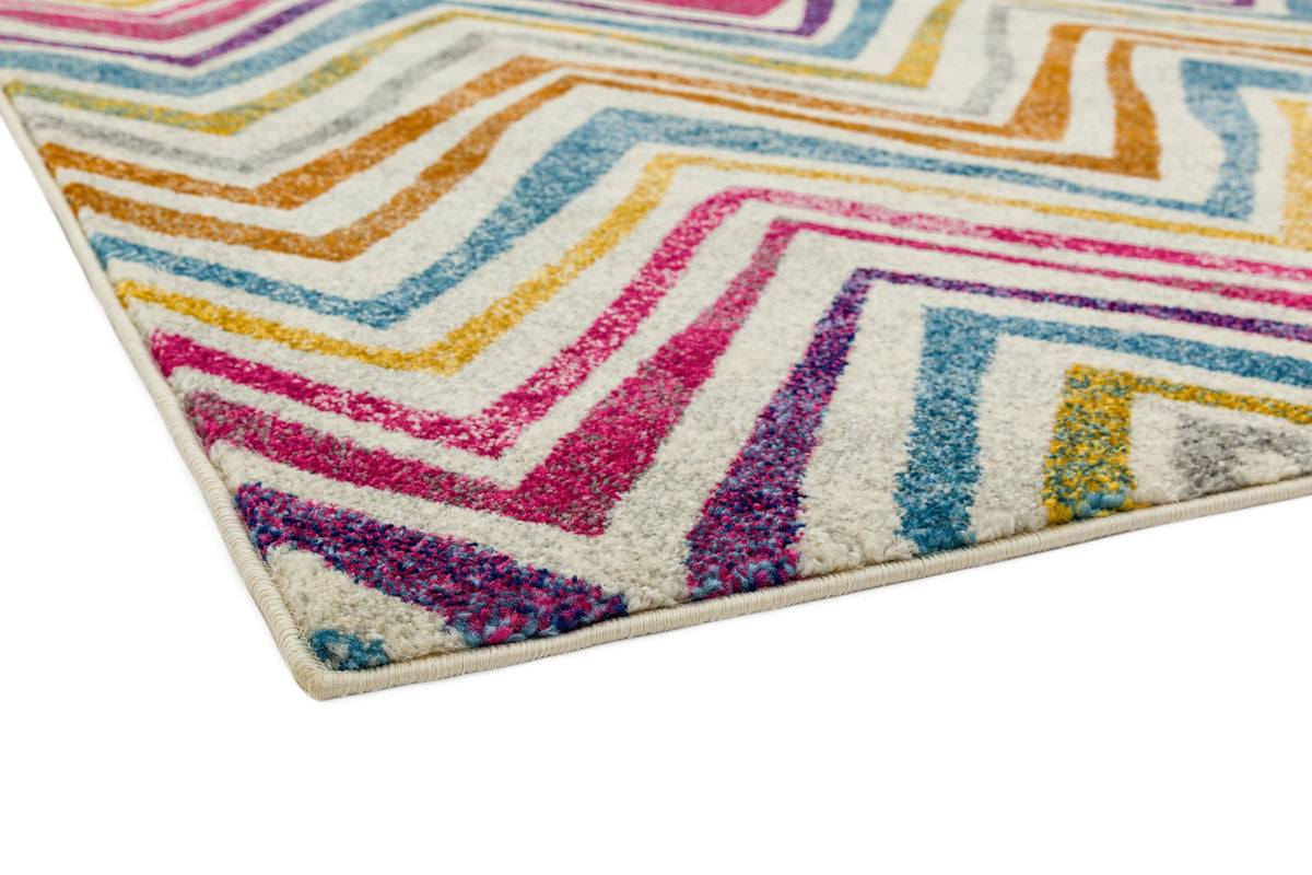 Laagpolig vloerkleed Easy Living Nova Rhythm Multi