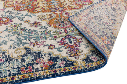 Laagpolig vloerkleed Easy Living Nova Medallion Multi