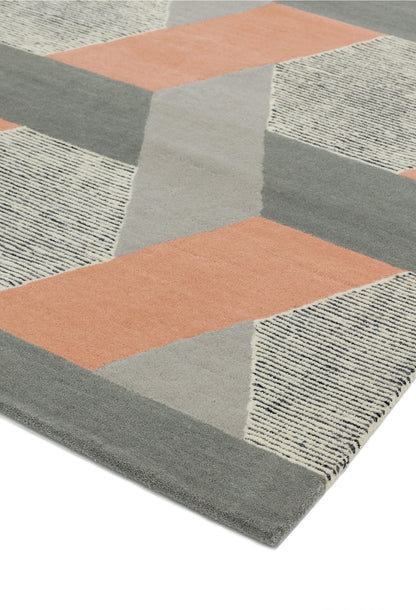 Laagpolig vloerkleed Easy Living Camden Rug Pink