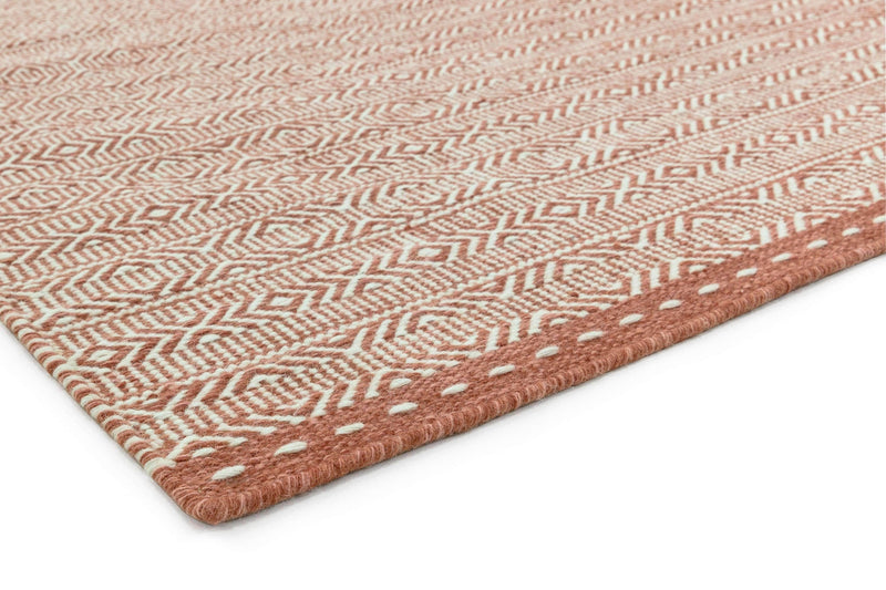Laagpolig vloerkleed Easy Living Knox Coral