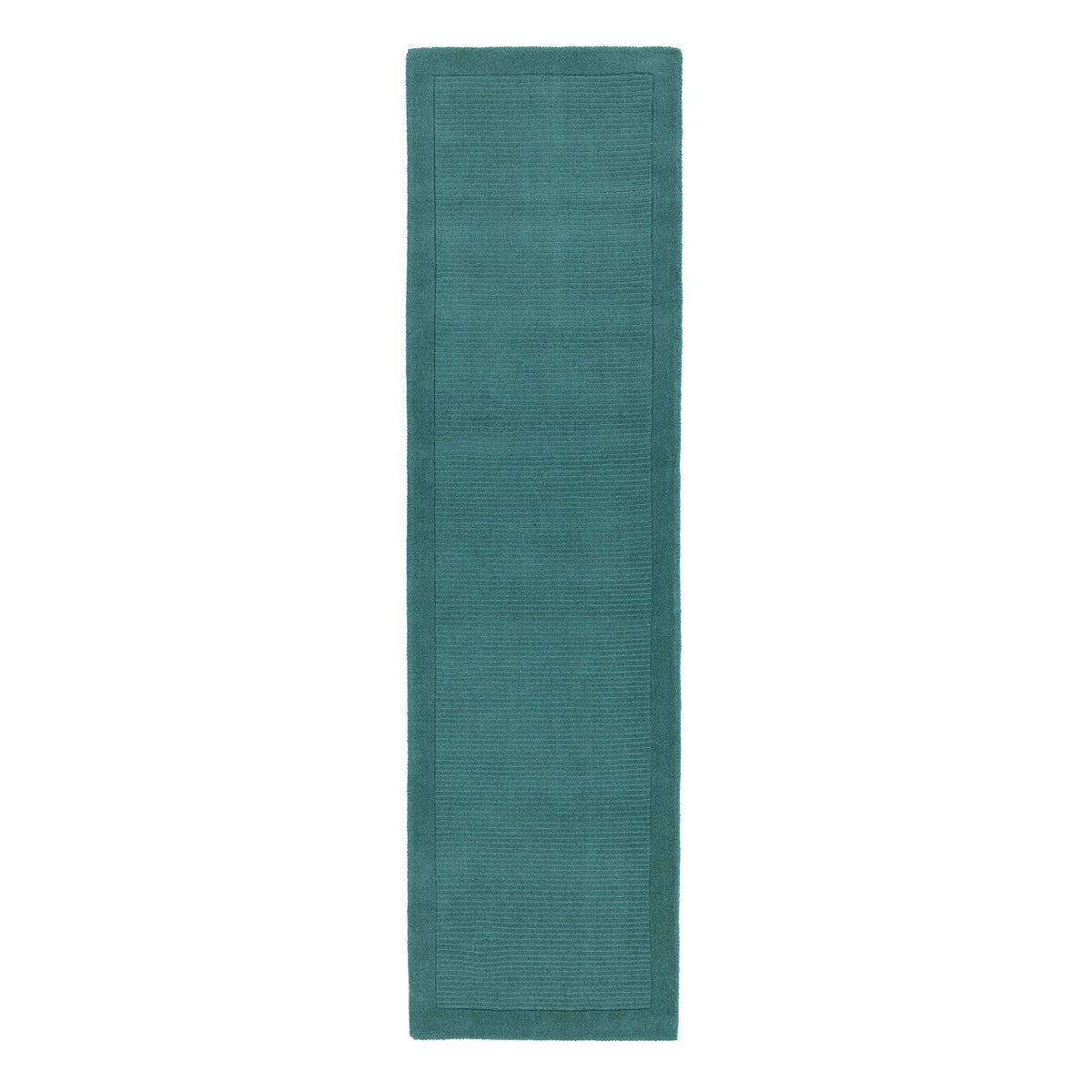 Laagpolig vloerkleed Easy Living York Runner Teal