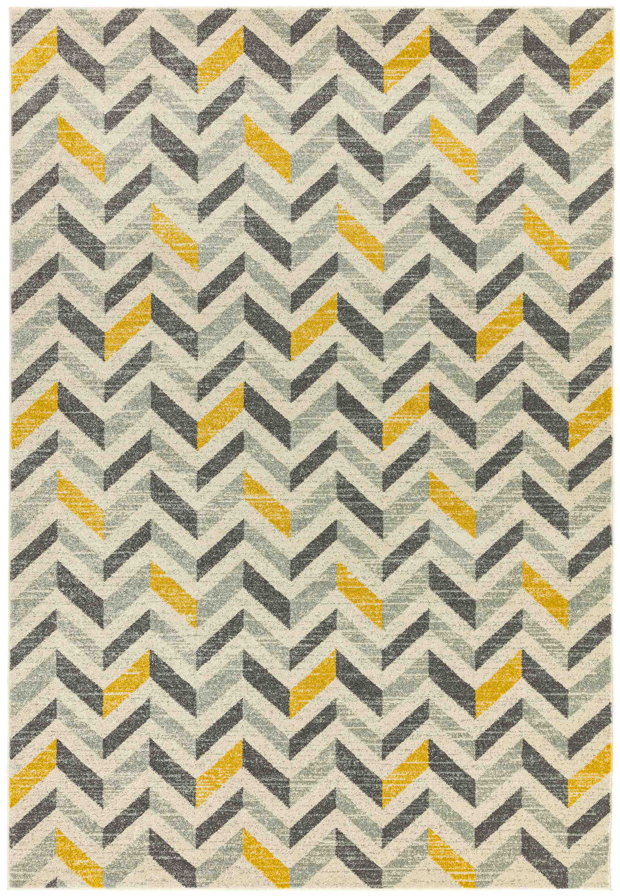 Vintage look Easy Living Colt Chevron Mustard