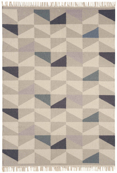 Laagpolig vloerkleed Easy Living Hackney Geo Heather