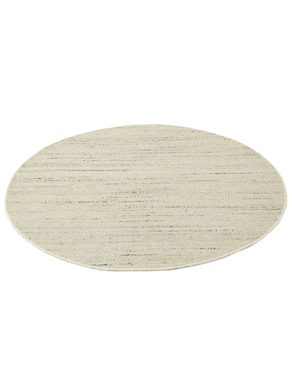 Vloerkleed MOMO Rugs Helsinki White Light Grey rond