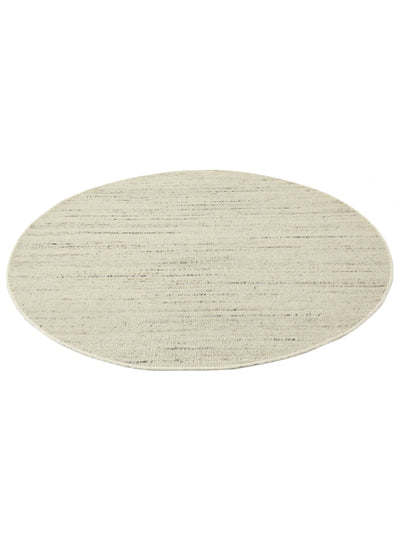 Vloerkleed MOMO Rugs Helsinki White Light Grey rond