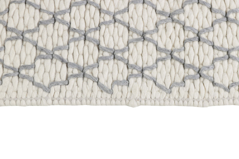 Laagpolig vloerkleed MOMO Rugs Diamond White Grey