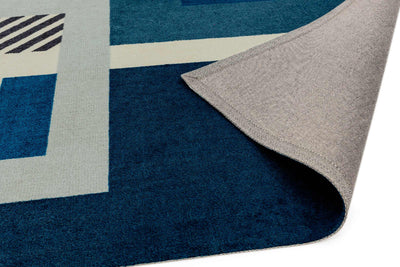 Laagpolig vloerkleed Easy Living Riley Rug rl01 Blue