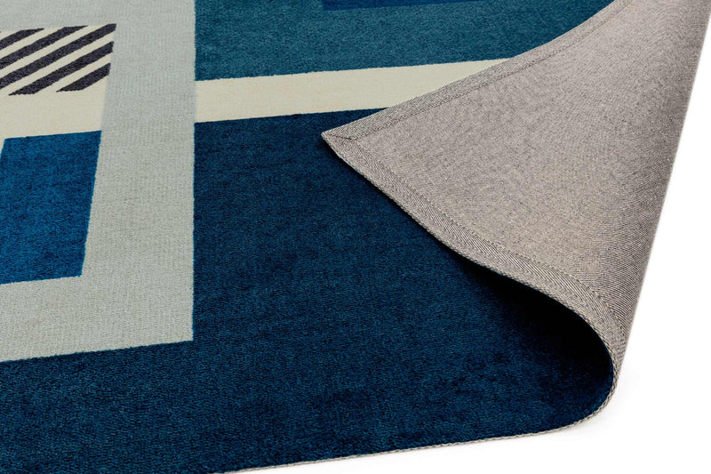Laagpolig vloerkleed Easy Living Riley Rug rl01 Blue