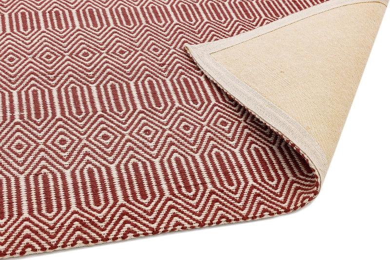 Laagpolig vloerkleed Easy Living Sloan Marsala