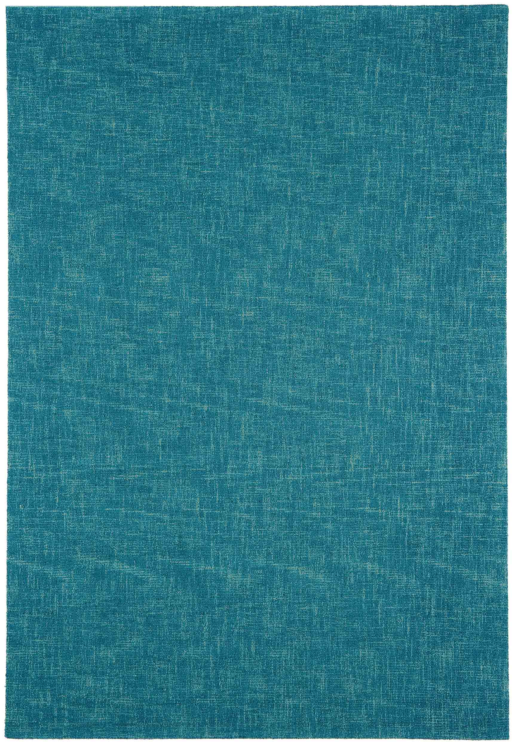 Laagpolig vloerkleed Easy Living Tweed Rug Teal