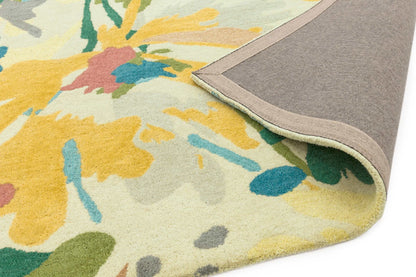 Laagpolig vloerkleed Easy Living Reef Floral Pink Multi