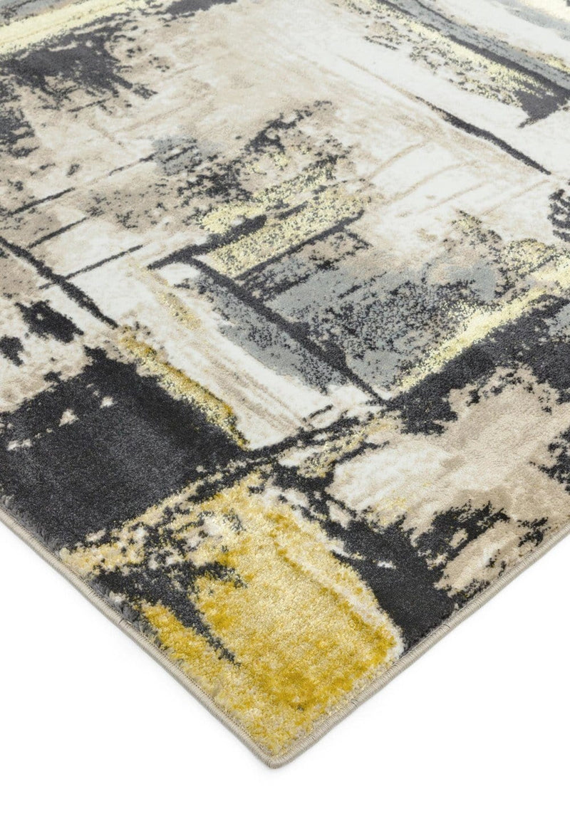 Laagpolig vloerkleed Easy Living Orion or03 Decor Yellow