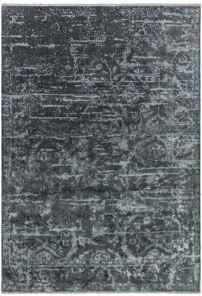 Laagpolig vloerkleed Easy Living Zehraya Charcoal Abstract