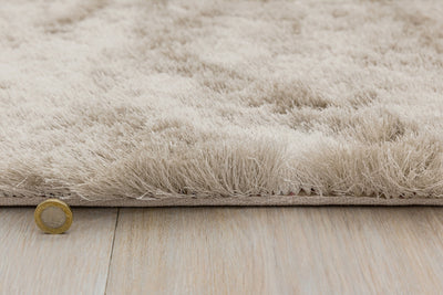 Hoogpolig vloerkleed Easy Living Whisper Champagne
