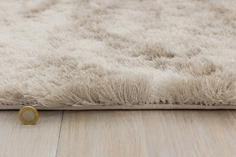 Hoogpolig vloerkleed Easy Living Whisper Champagne