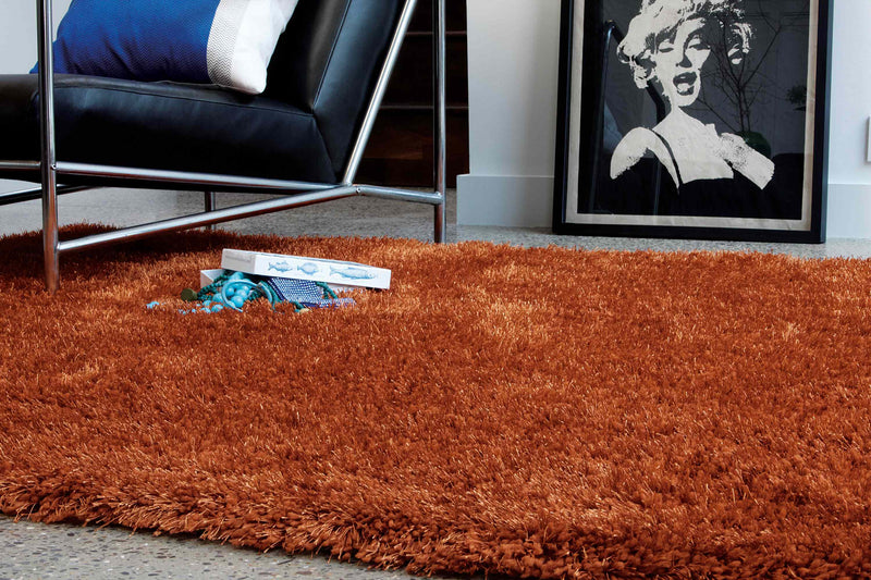 Hoogpolig vloerkleed Easy Living Diva Orange