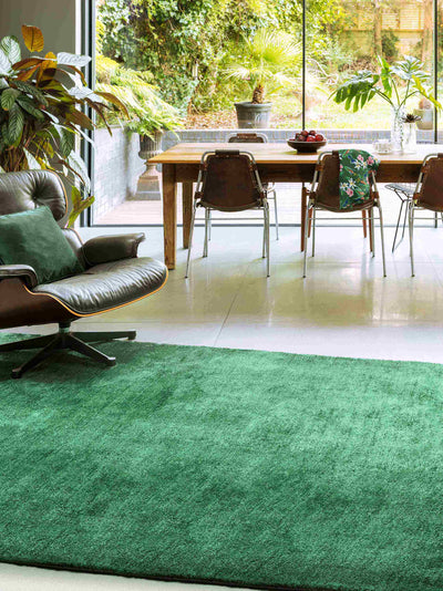 Laagpolig vloerkleed Easy Living Milo Rug Green