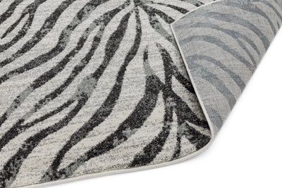 Laagpolig vloerkleed Easy Living Nova Zebra Grey