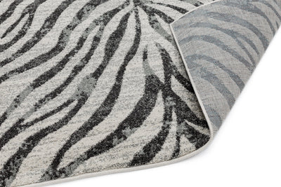 Laagpolig vloerkleed Easy Living Nova Zebra Grey