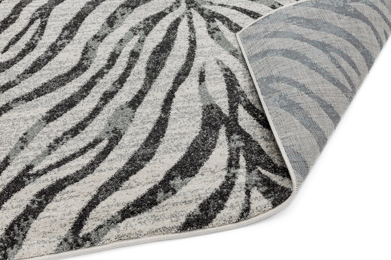 Laagpolig vloerkleed Easy Living Nova Zebra Grey
