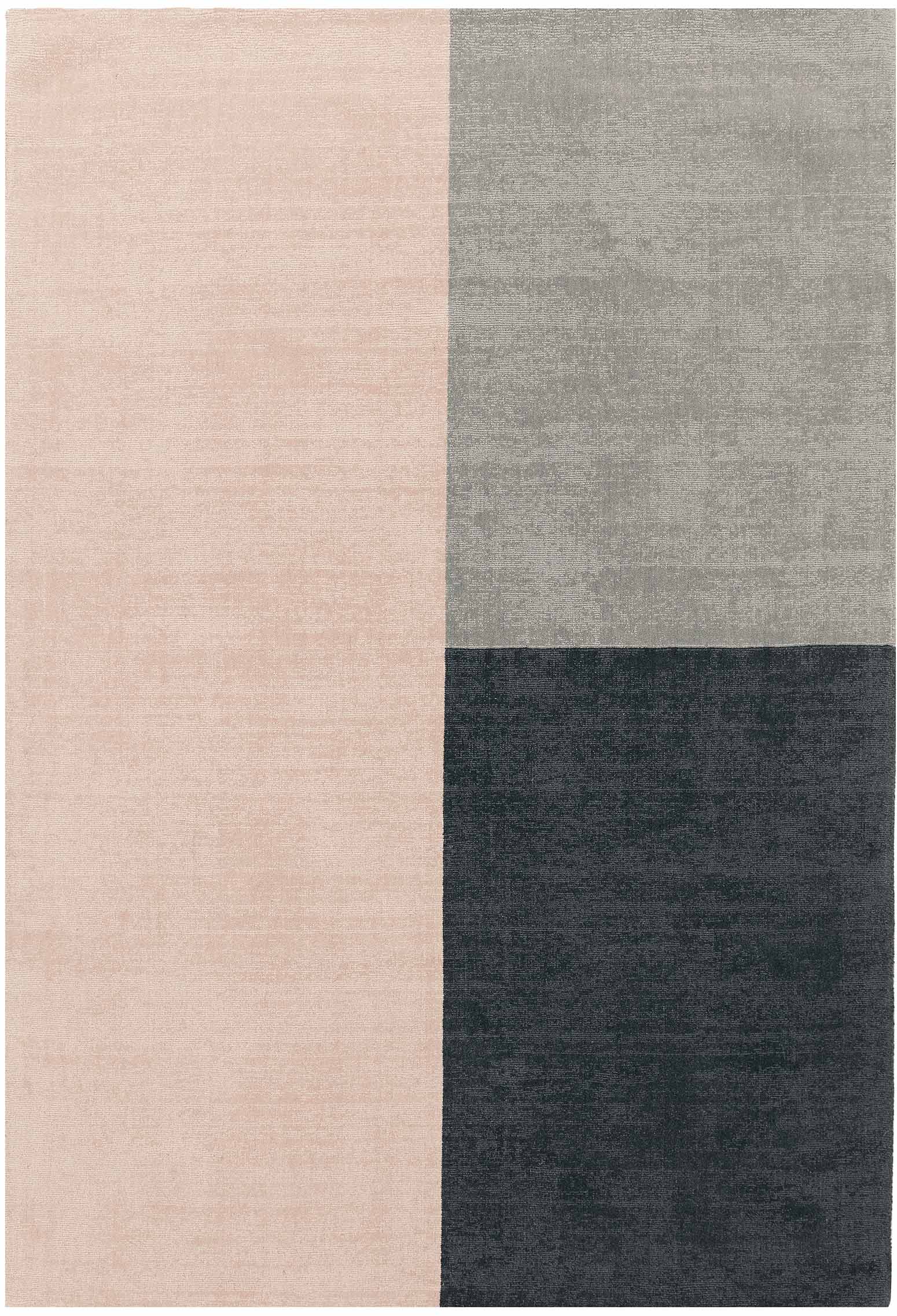 Laagpolig vloerkleed Easy Living Blox Rug Pink