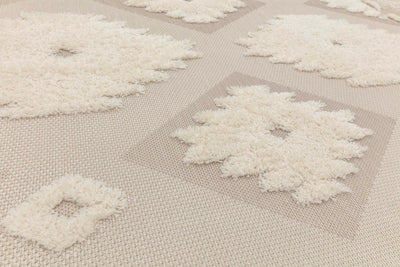 Vloerkleed Easy Living Monty Natural Cream Tribal