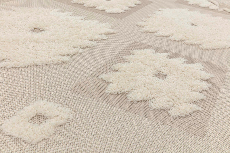 Vloerkleed Easy Living Monty Natural Cream Tribal