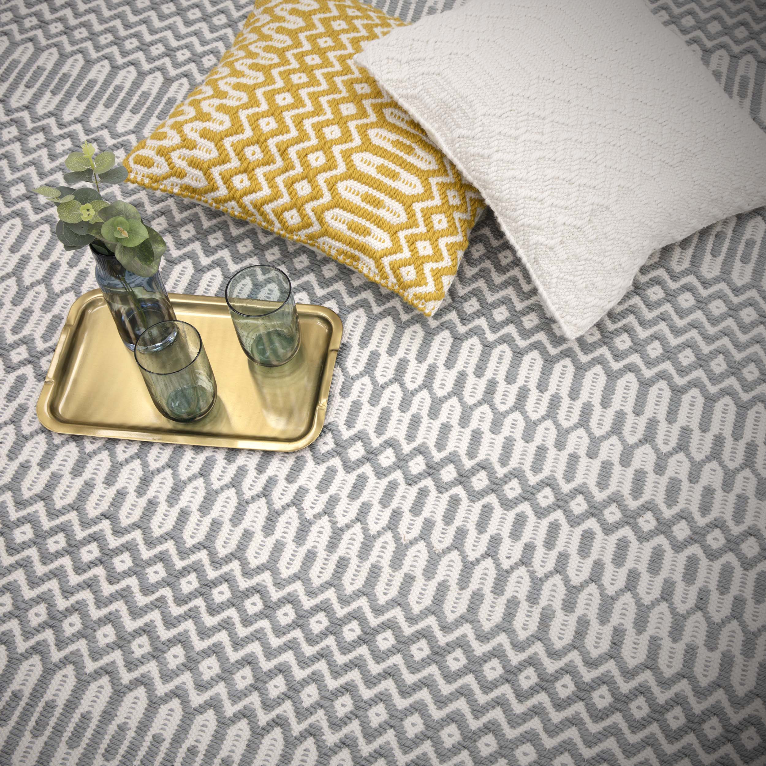 Vloerkleed Easy Living Halsey Duck Egg