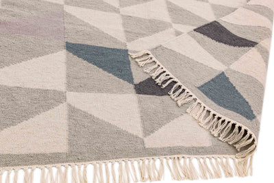 Laagpolig vloerkleed Easy Living Hackney Geo Heather