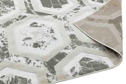 Laagpolig vloerkleed Easy Living Aurora AU12 Crystal