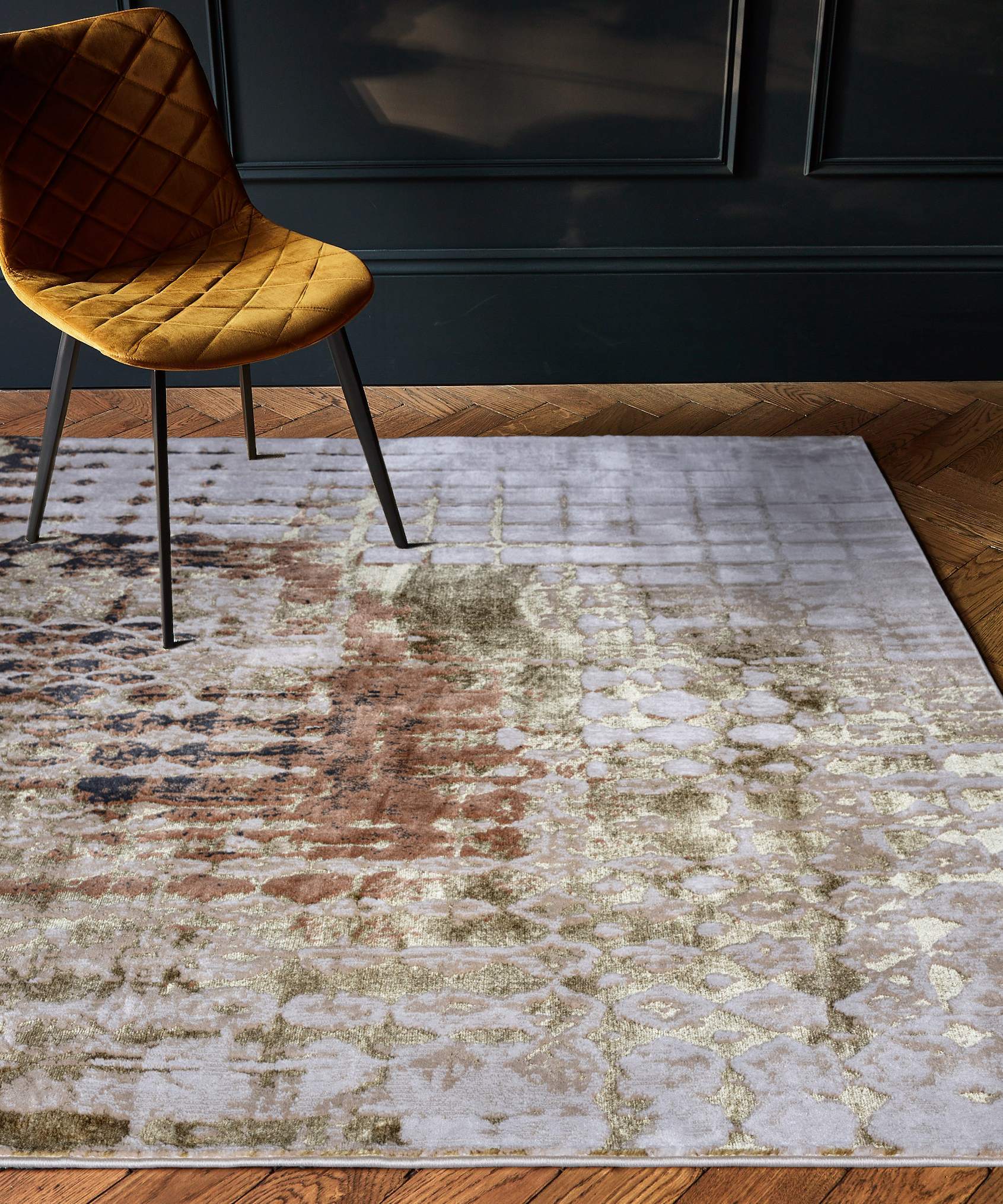 Laagpolig vloerkleed Easy Living Aurora AU07 Diamond