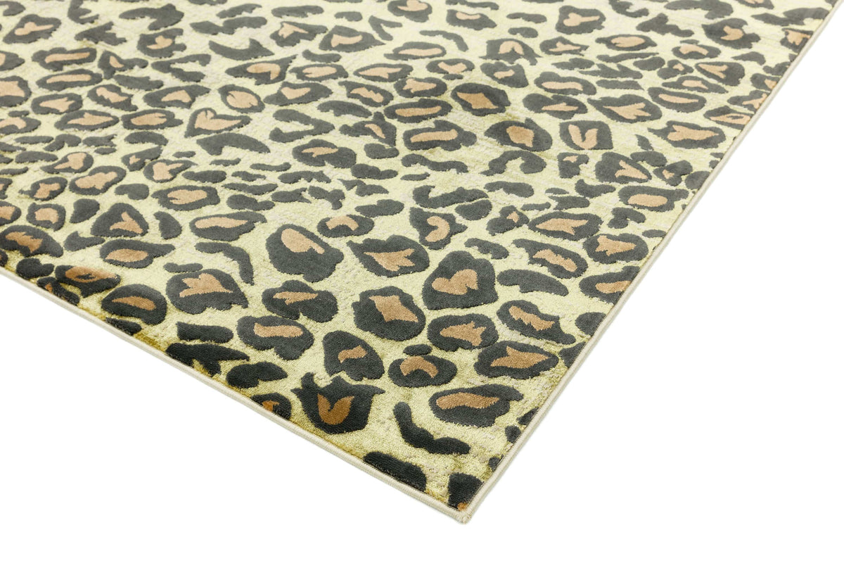 Laagpolig vloerkleed Easy Living Quantum Leopard
