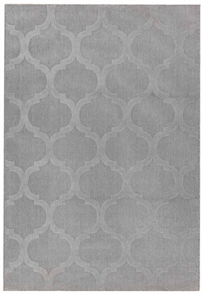Vloerkleed Easy Living Antibes Grey Trellis