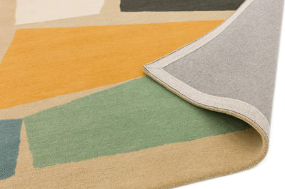 Laagpolig vloerkleed Easy Living Reef Shapes Multi