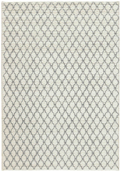 Laagpolig vloerkleed MOMO Rugs Diamond White Charcoal