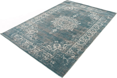 Vloerkleed Lifa Living CV Med Grey Blue