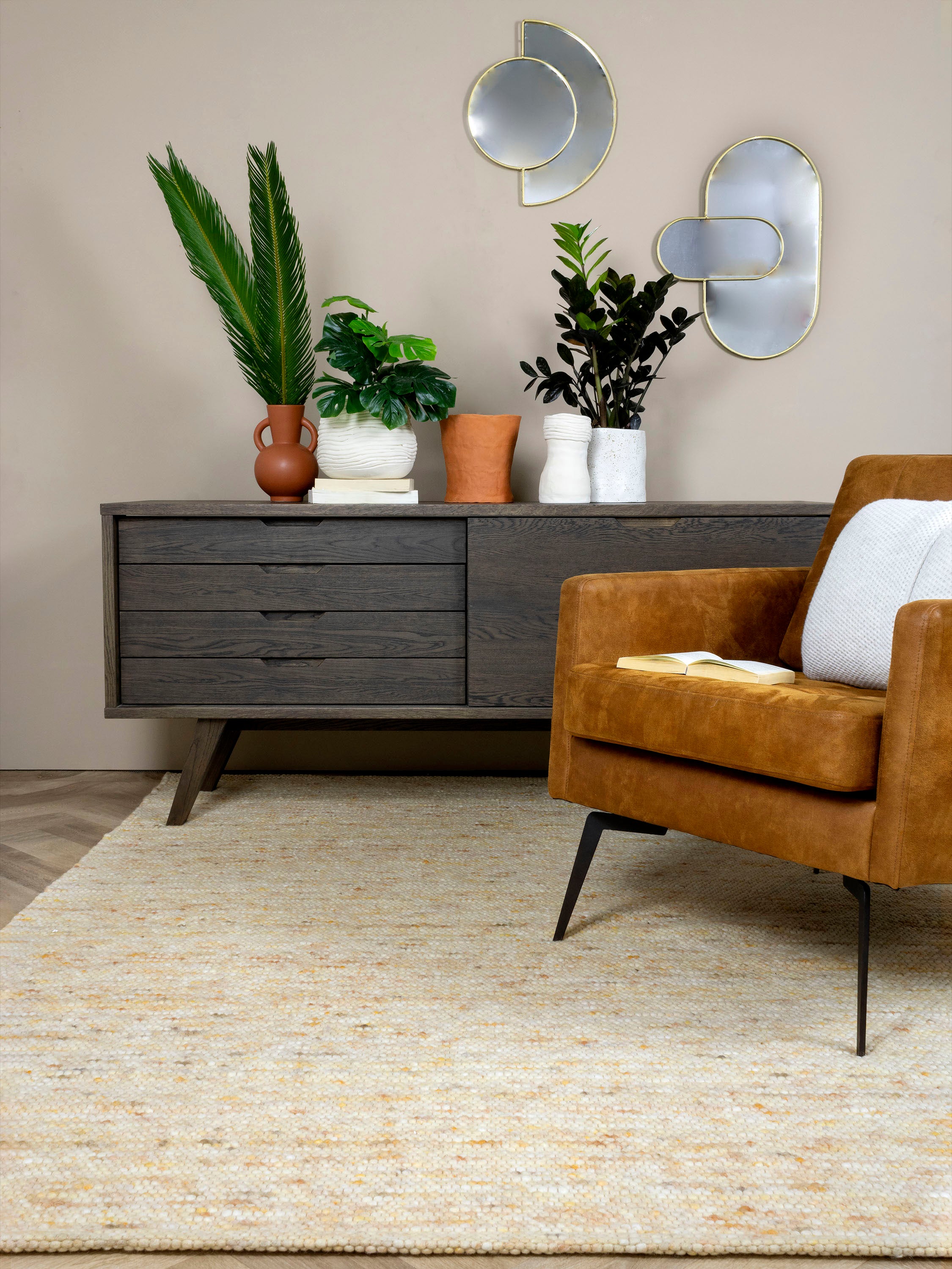 Structuur vloerkleed MOMO Rugs Carlotta 26