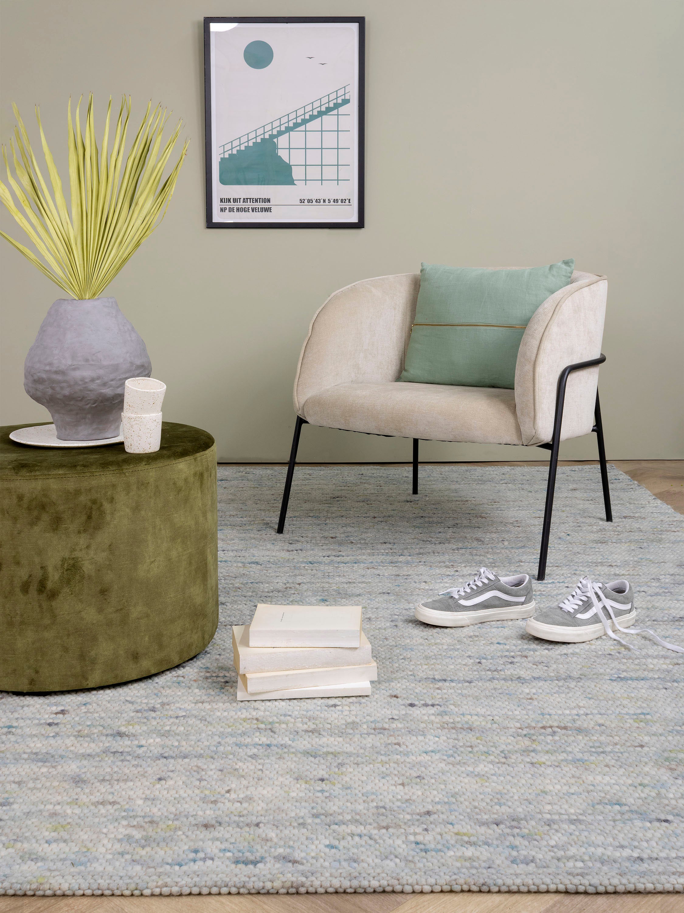 Structuur vloerkleed MOMO Rugs Carlotta 54