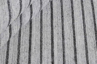 Vloerkleed Nouveau Stripes Silver Dark Grey