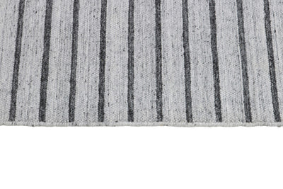 Vloerkleed Nouveau Stripes Silver Dark Grey