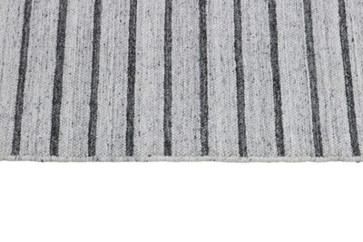 Vloerkleed Nouveau Stripes Silver Dark Grey