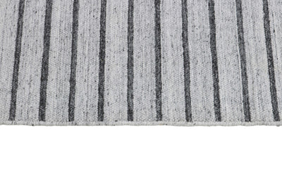 Vloerkleed Nouveau Stripes Silver Dark Grey