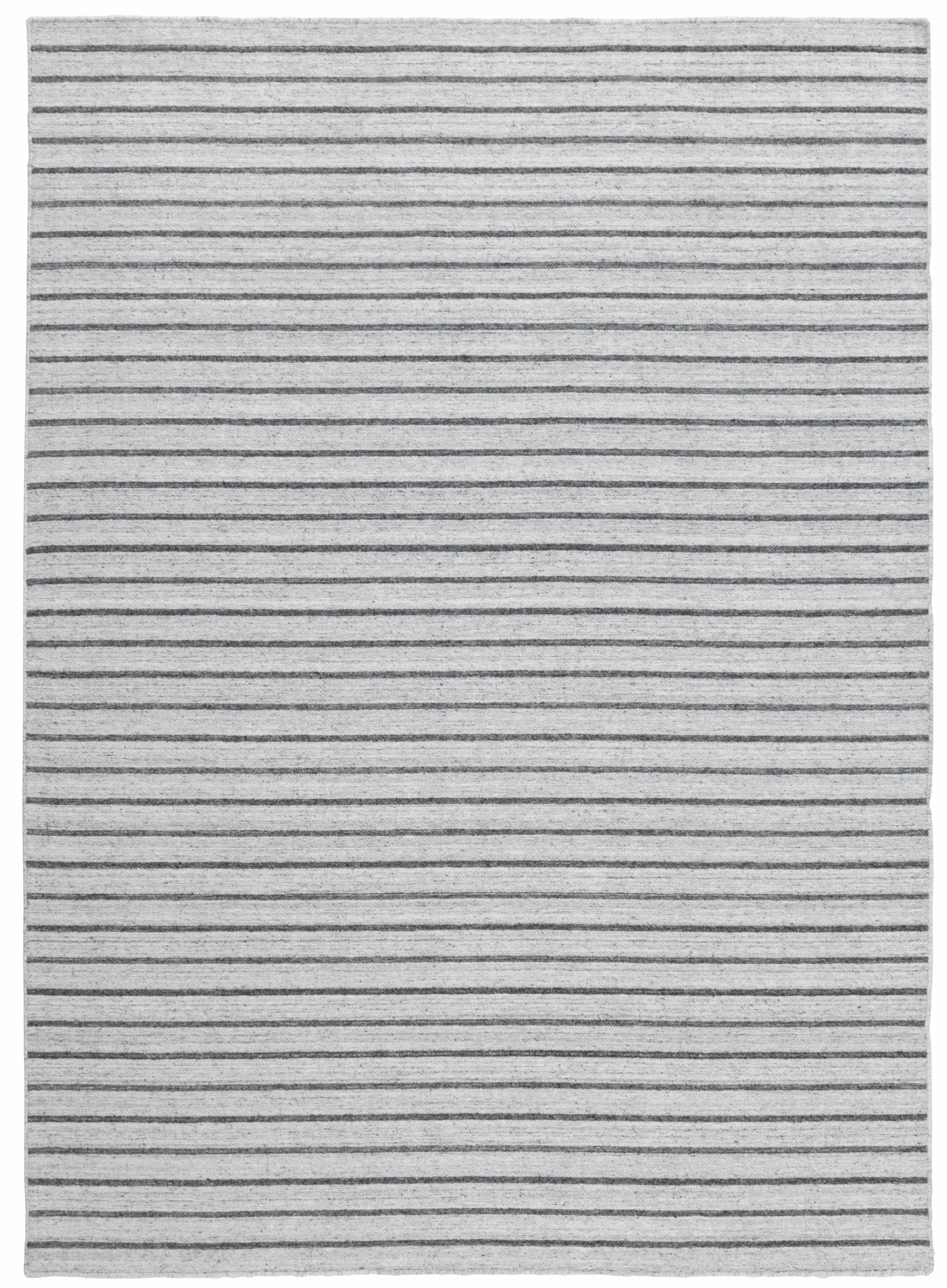 Vloerkleed Nouveau Stripes Silver Dark Grey