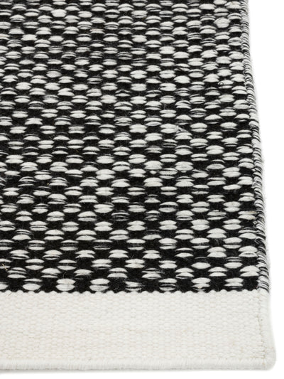 Vloerkleed MOMO Rugs Vaasa Black White