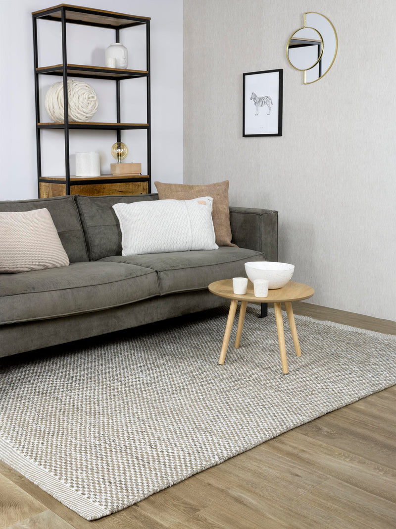 Vloerkleed MOMO Rugs Vaasa Grey White